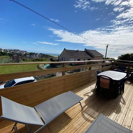 Entre Ciel Et Mer, Maison Neuve Vue Proche De La Équihen-Plage